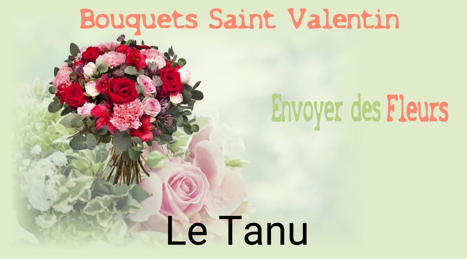 Roses de Saint-Valentin livrées à Le Tanu